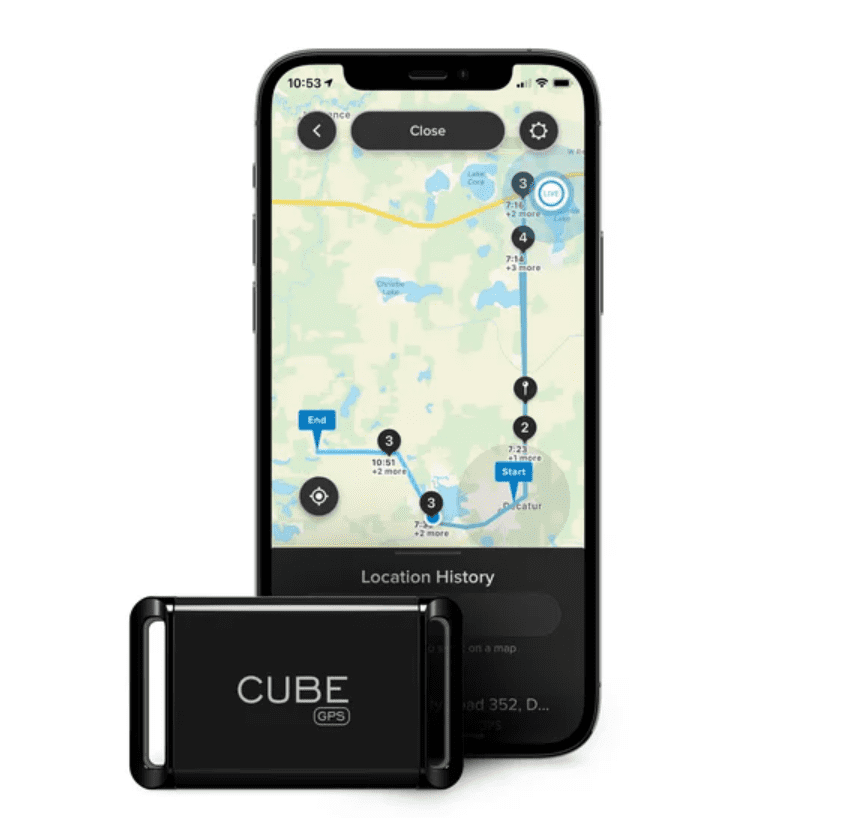 Cube Real-Time GPS Dog Tracker 