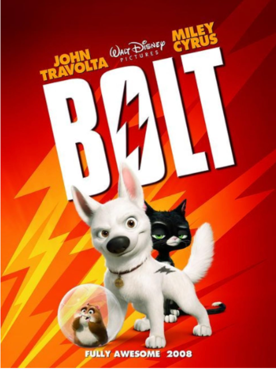 Animated Dog Movies - Bolt